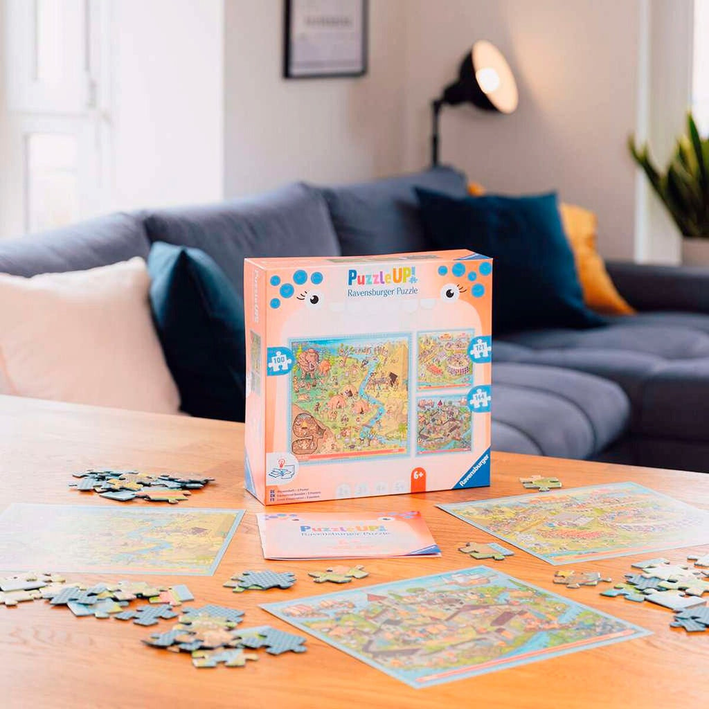 Montert puslespill fra Puslespillsett Puzzle UP! historie 3 motiver