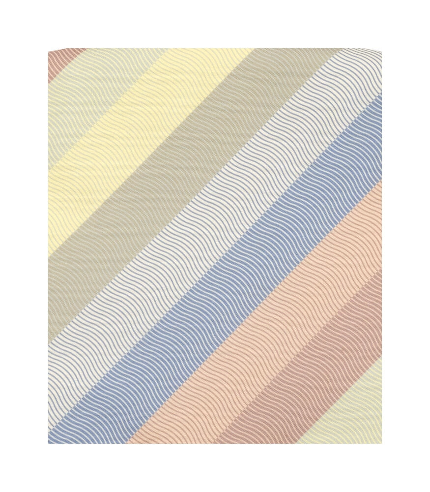 Pute for Tripp Trapp barnestol Pastel Stripes bakside med rutsjfri overflate