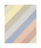 Pute for Tripp Trapp barnestol Pastel Stripes bakside med rutsjfri overflate