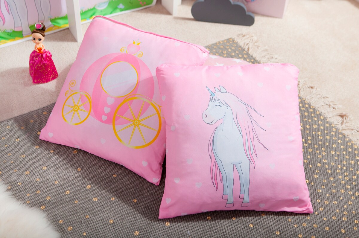 Bakside av Putesett "Prinsesse Liora" med barnevennlig design