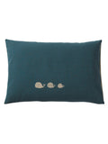 Putetrekk baby Navy Sea 40x60 cm bomull Oeko-Tex forfra