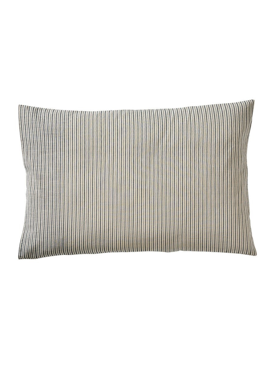 Putetrekk baby Navy Sea 40x60 cm bomull Oeko-Tex detalj med mønster
