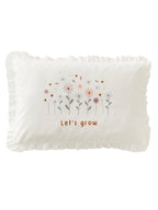 Putetrekk for baby PROVENCE bomull 40x60 cm med volang forside