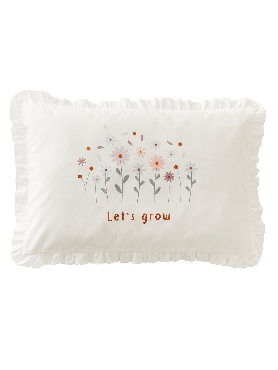 Putetrekk for baby PROVENCE bomull 40x60 cm med volang forside