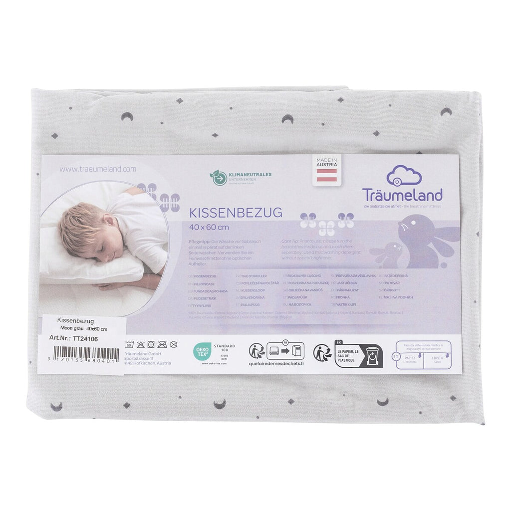 Bakside av putetrekk for babypute 40x60 cm bomull, vaskbar 60 °C