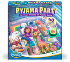 Pyjama Party logikkspill forside med seng og kosedyr