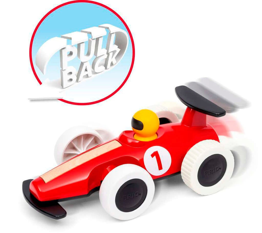 Montert Racerbil med tilbaketrekksmotor i tre 21 cm