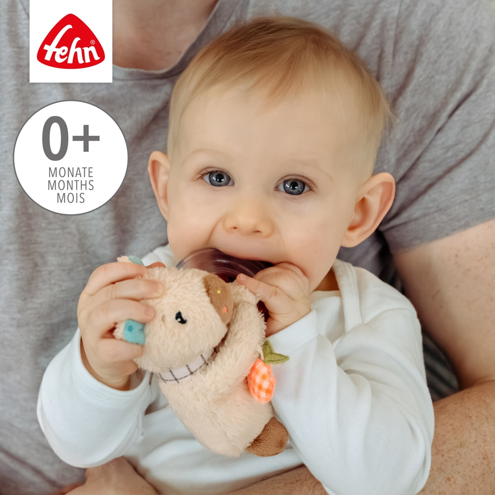 Detalj av rangle capybara med gripering for baby - Fehn