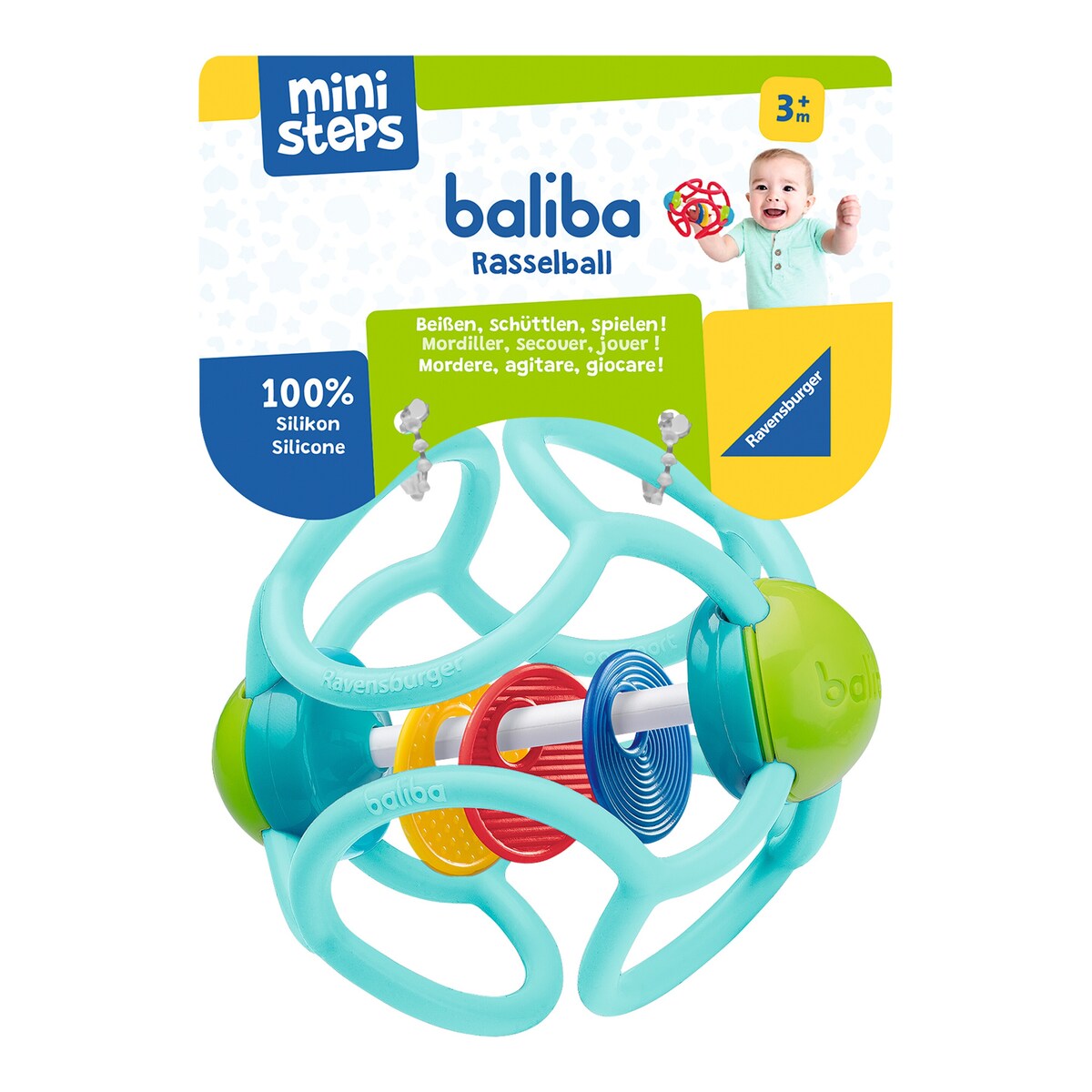 Rangleball baliba i silikon i bruk