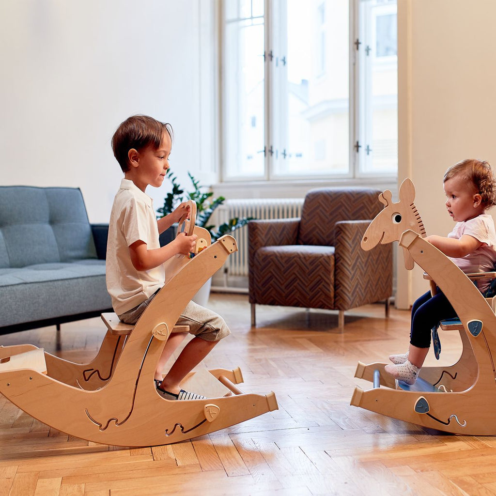 Ratt i heltre for barnestol Quarttolino med synlig schaukelfunksjon
