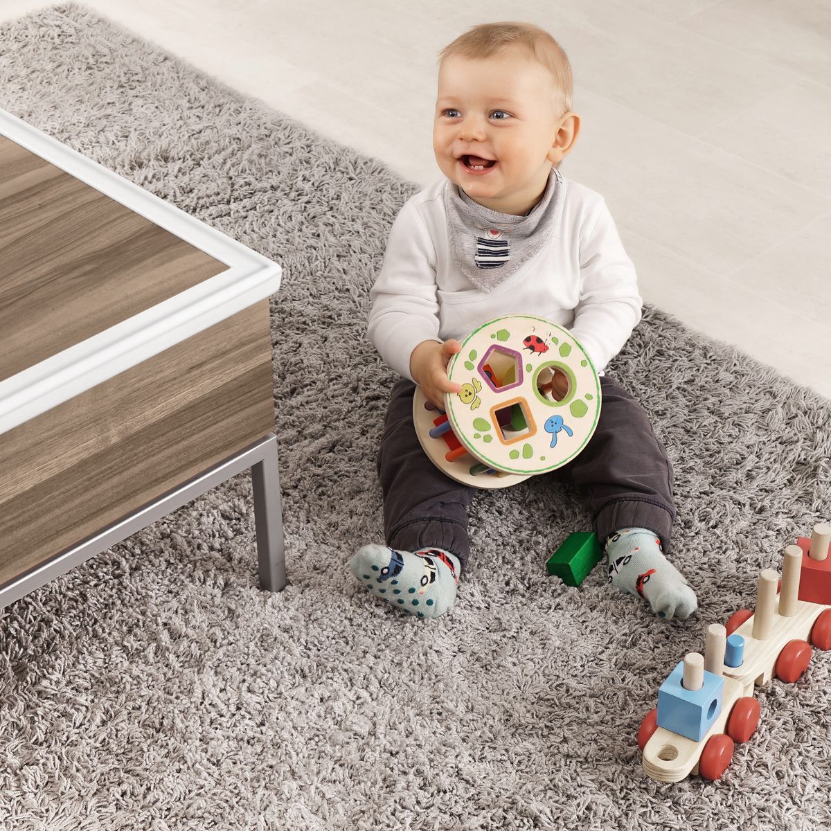 Kantbeskyttelse i myk skumplast 2-pakning 100 cm - Reer
