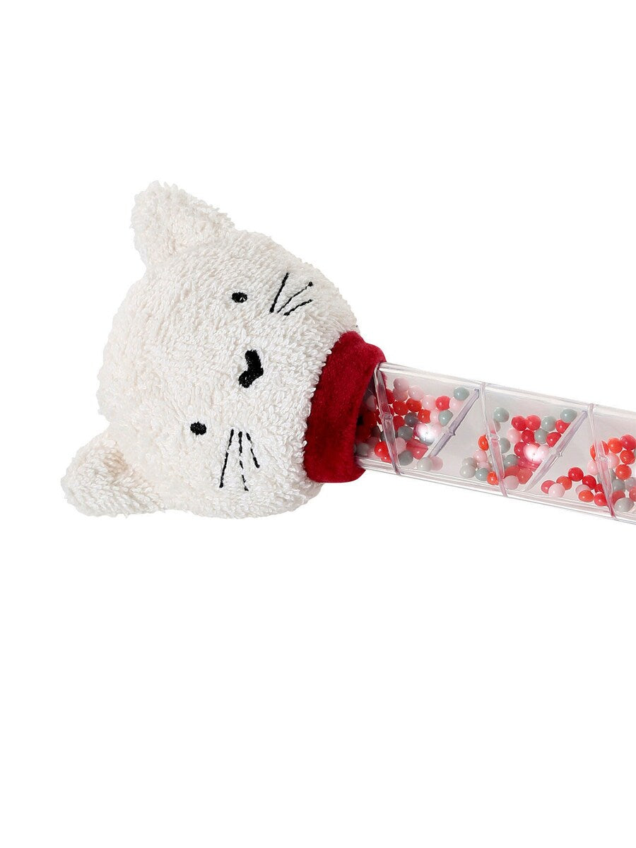 Bakside av Regnstav CHERRY med ulike teksturer 22 cm bomull
