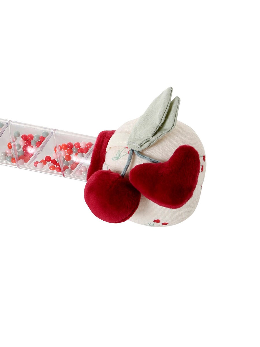 Detalj av teksturer på Regnstav CHERRY med ulike teksturer 22 cm bomull