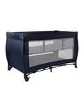 Reiseseng for baby med 2 liggehøyder 125x77 cm forfra