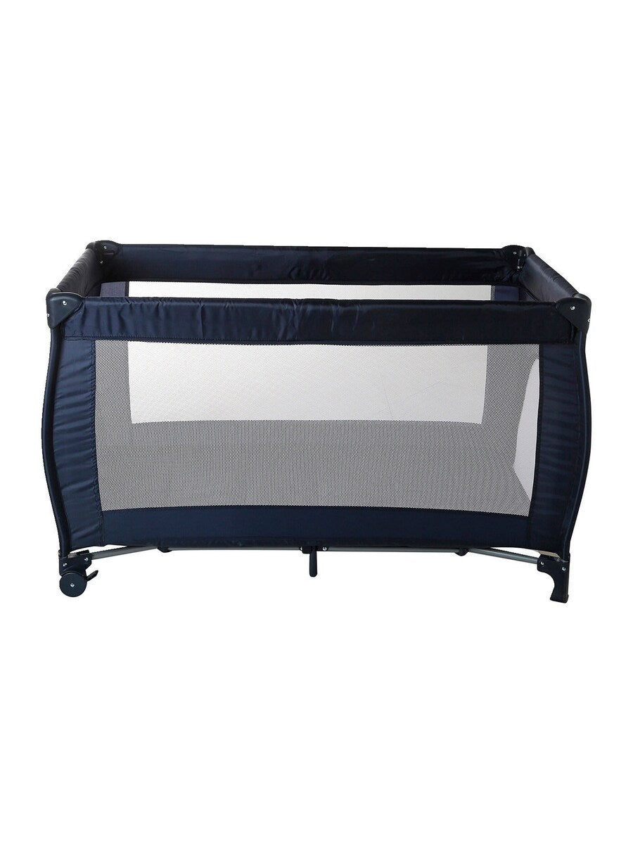 Reiseseng for baby med 2 liggehøyder 125x77 cm nærbilde av stoff