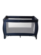 Reiseseng for baby med 2 liggehøyder 125x77 cm nærbilde av stoff