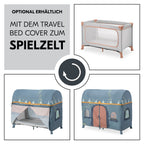 Reiseseng Dream N Play Plus 120x60 cm bruk på reise