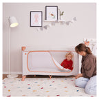 Reiseseng Dream N Play Plus 120x60 cm detalj stoff