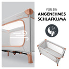 Reiseseng Dream N Play Plus 120x60 cm sammenlagt i bæreveske