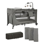 Reiseseng JOY 2 3-i-1 129x73 cm med transportveske forside