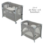 Detalj av hjul på Reiseseng og bedside crib Kubbie Sleep 0-15 kg med madrass