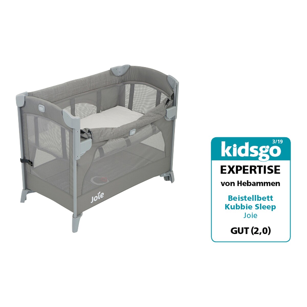 Reiseseng Kubbie Sleep sett bakfra med metallramme
