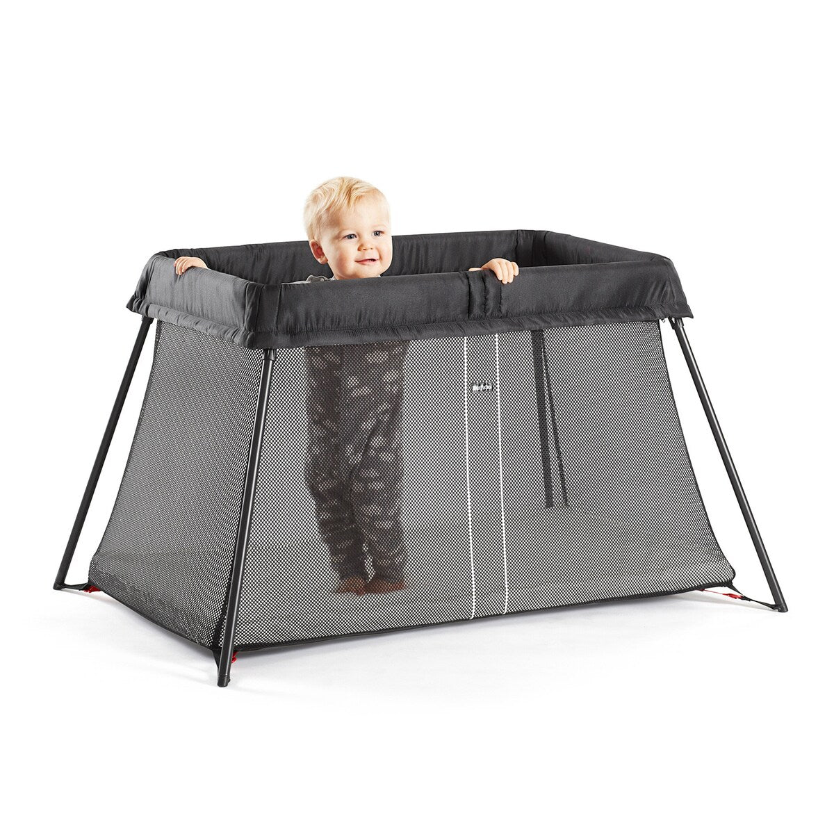 Reiseseng Light sammenleggbar med madrass og mesh bakside