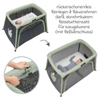 Reiseseng Moov & Comfy montert og klar til bruk