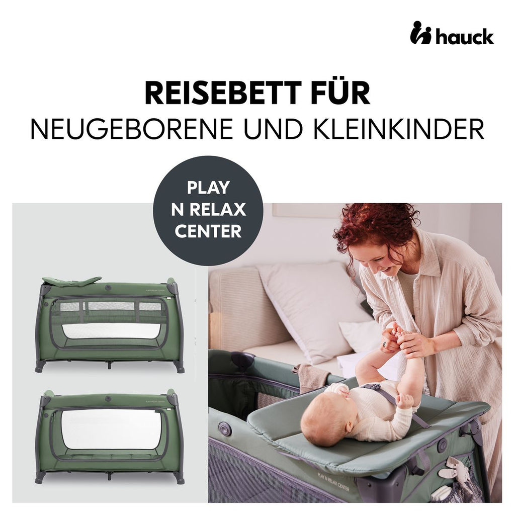 Reiseseng Play N Relax Center med stellematte bakside