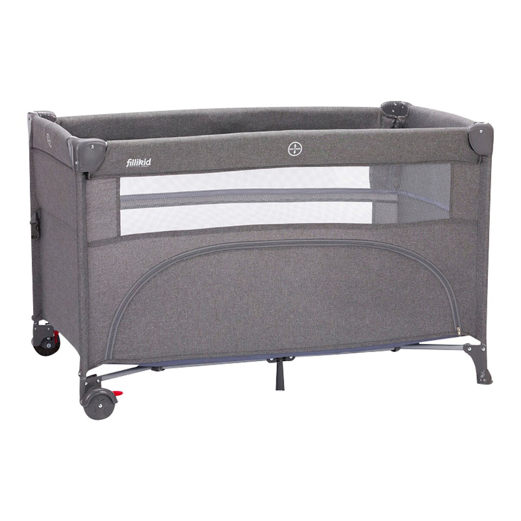 Reiseseng Porto 120 x 60 cm med hjul og madrass detalj av hjul