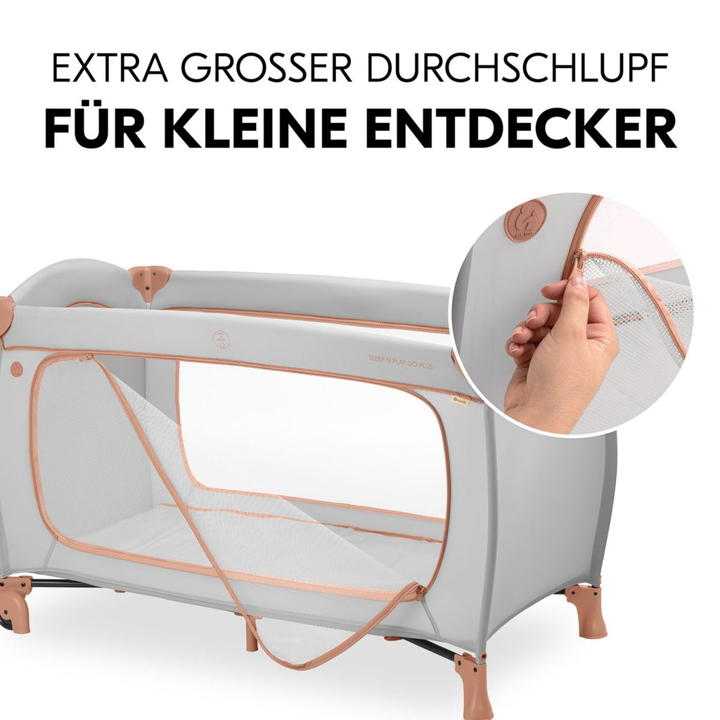 Bæreveske til Reiseseng Sleep N Play Go Plus med hjul Dusty Cork