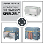 Bæreveske for Reiseseng Sleep N Play Go Plus med hjul og sideinngang