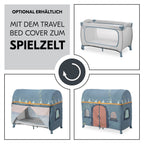 Transportveske til Reiseseng Sleep N Play Go Plus med hjul og sideinngang