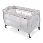 Montert Reiseseng Sleep'n Play Center med stellematte og hjul