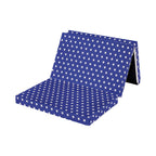 Reisesengmadrass 120x60 cm sammenleggbar med oppbevaringspose - babycab bakside