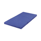 Reisesengmadrass 120x60 cm sammenleggbar med oppbevaringspose - babycab sammenfoldet