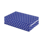 Reisesengmadrass 120x60 cm sammenleggbar med oppbevaringspose - babycab nærbilde av stoff