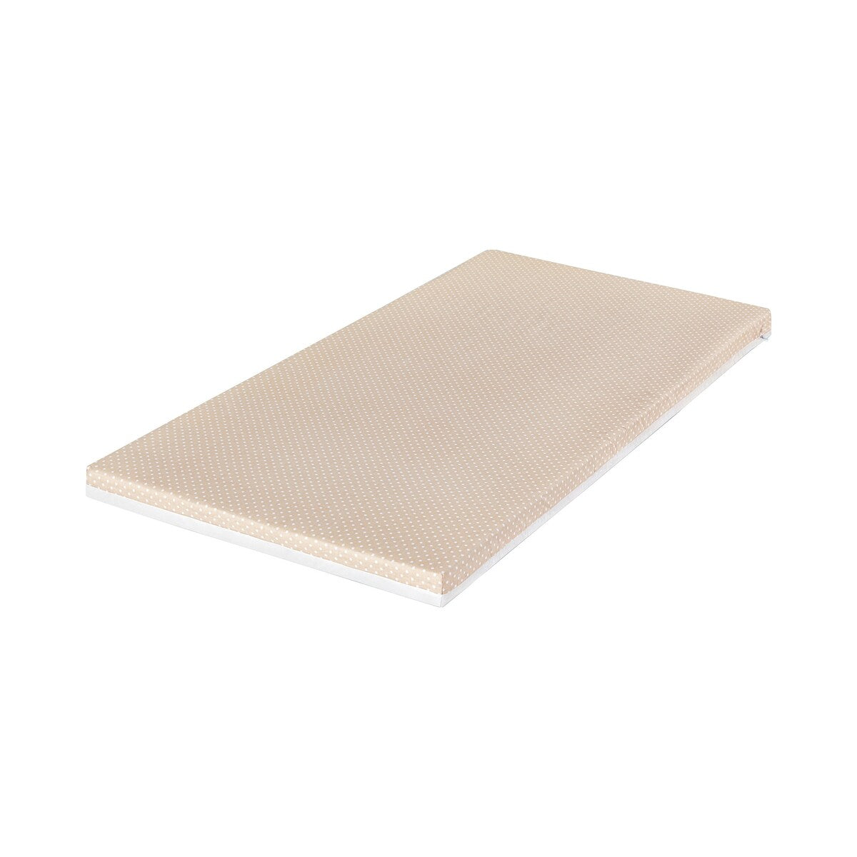 Reisesengmadrass 3-i-1 rullbar 120x60 cm bomull/PVC forfra