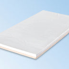 Reisesengmadrass 3-i-1 rullbar 120x60 cm bomull/PVC rullet sammen