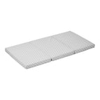 Reisesengmadrass 60x120 cm med bæreveske kaldskum forfra