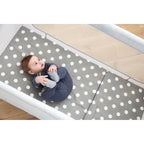 Nærbilde av skumkjerne i Reisesengmadrass 60x120 cm sammenleggbar babycab
