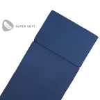 Reisesengmadrass Sleeper 60 x 120 cm marineblå montert i reiseseng