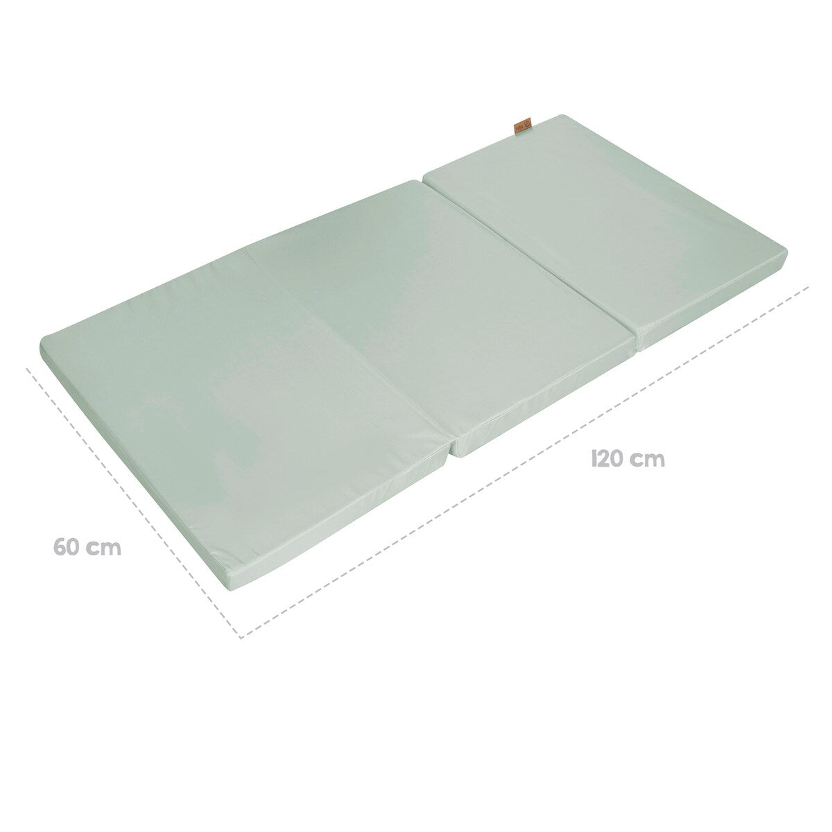Bruk av Reisesengmadrass Style Frosty Green 120x60 cm i reiseseng