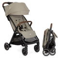 Reisetrille Pact Pro 6,3 kg med liggeposisjon Oak forfra