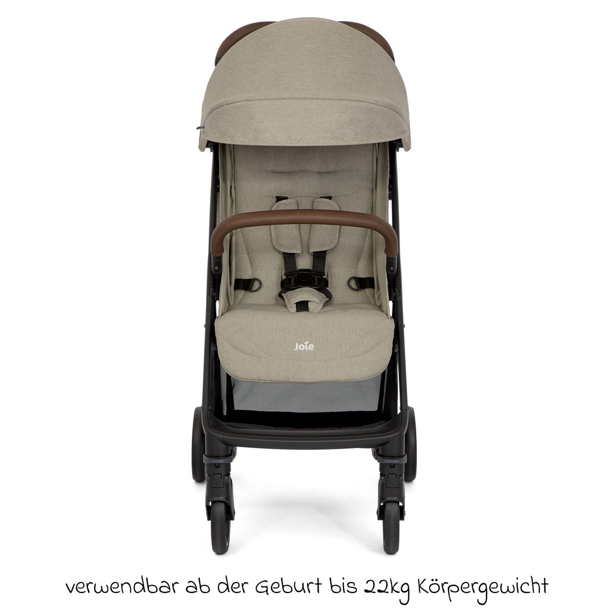 Reisetrille Pact Pro 6,3 kg med liggeposisjon Oak bakside