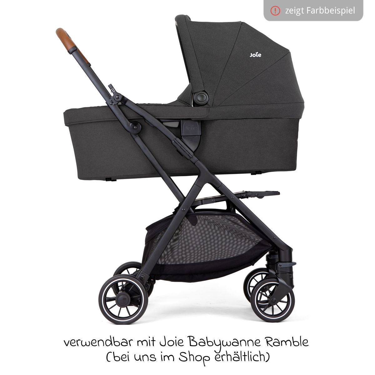 Reisetrille Pact Pro 6,3 kg med liggeposisjon Oak med justerbar benstøtte