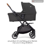 Reisetrille Pact Pro 6,3 kg med liggeposisjon Pebble transportpose