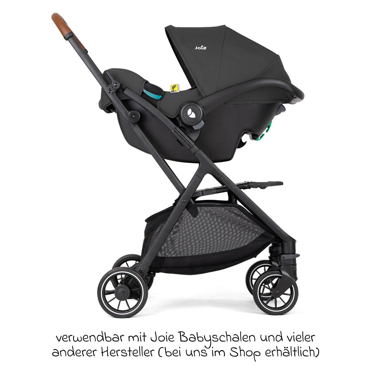 Reisetrille Pact Pro sammenfoldet med transportveske