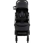 Reisevogn Flylite med enhåndssammenlegging Carbon Black komfortinnlegg