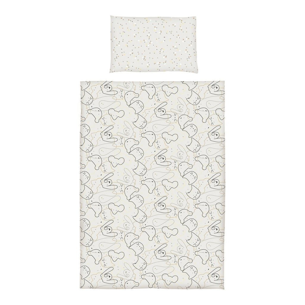 Renforcé vendbart sengetøy 40x60 / 100x135 cm bomull bakside